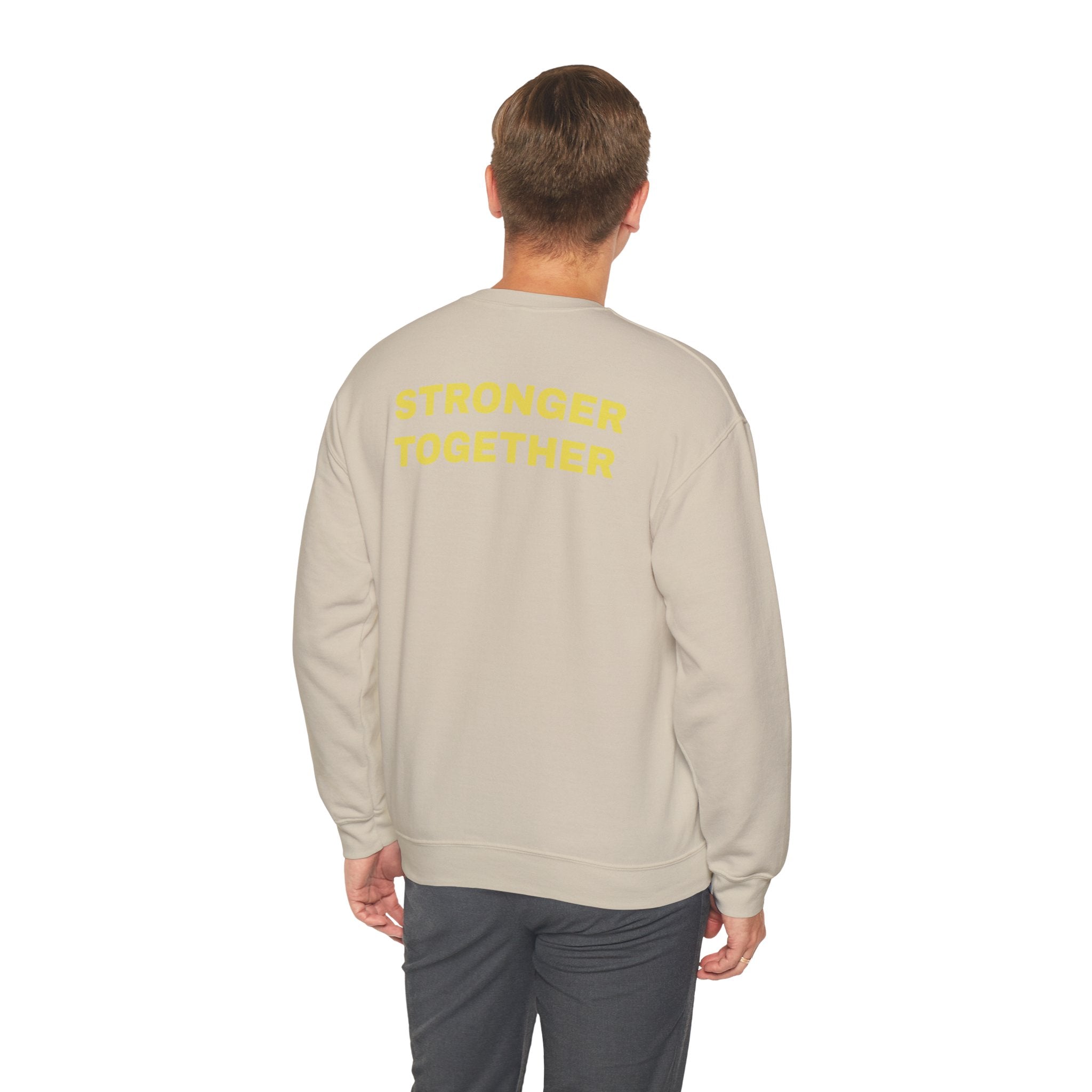 Gold's Gym Logo Crewneck Sweatshirt – Stronger Together Athletic Pullover