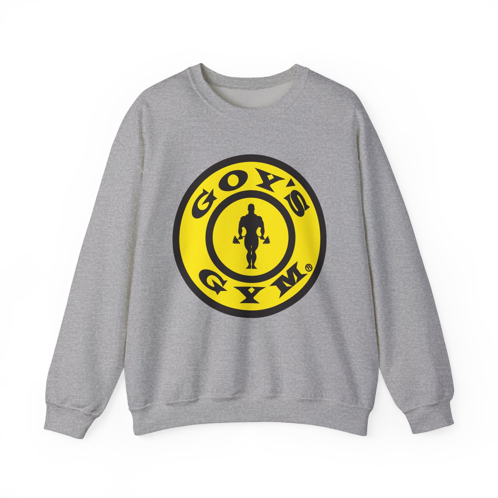 Gold's Gym Logo Crewneck Sweatshirt – Stronger Together Athletic Pullover