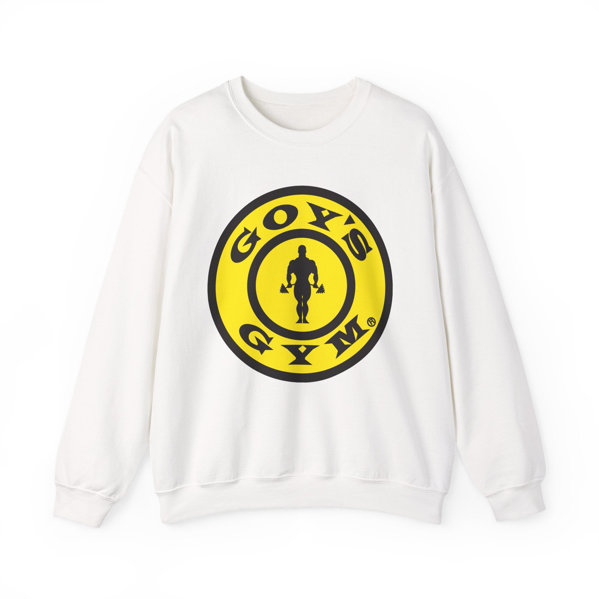 Gold's Gym Logo Crewneck Sweatshirt – Stronger Together Athletic Pullover