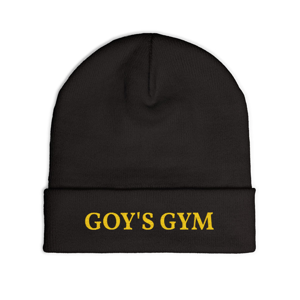 Embroidered GOY'S GYM Knit Beanie