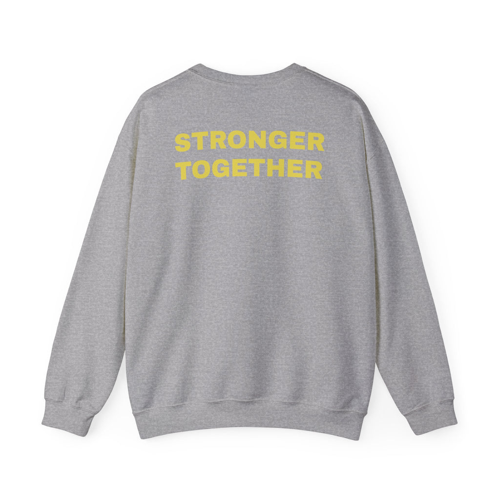 Gold's Gym Logo Crewneck Sweatshirt – Stronger Together Athletic Pullover
