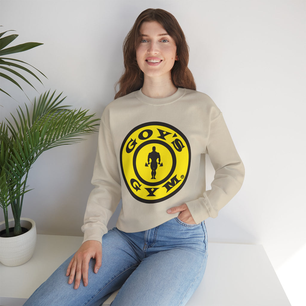 Gold's Gym Logo Crewneck Sweatshirt – Stronger Together Athletic Pullover