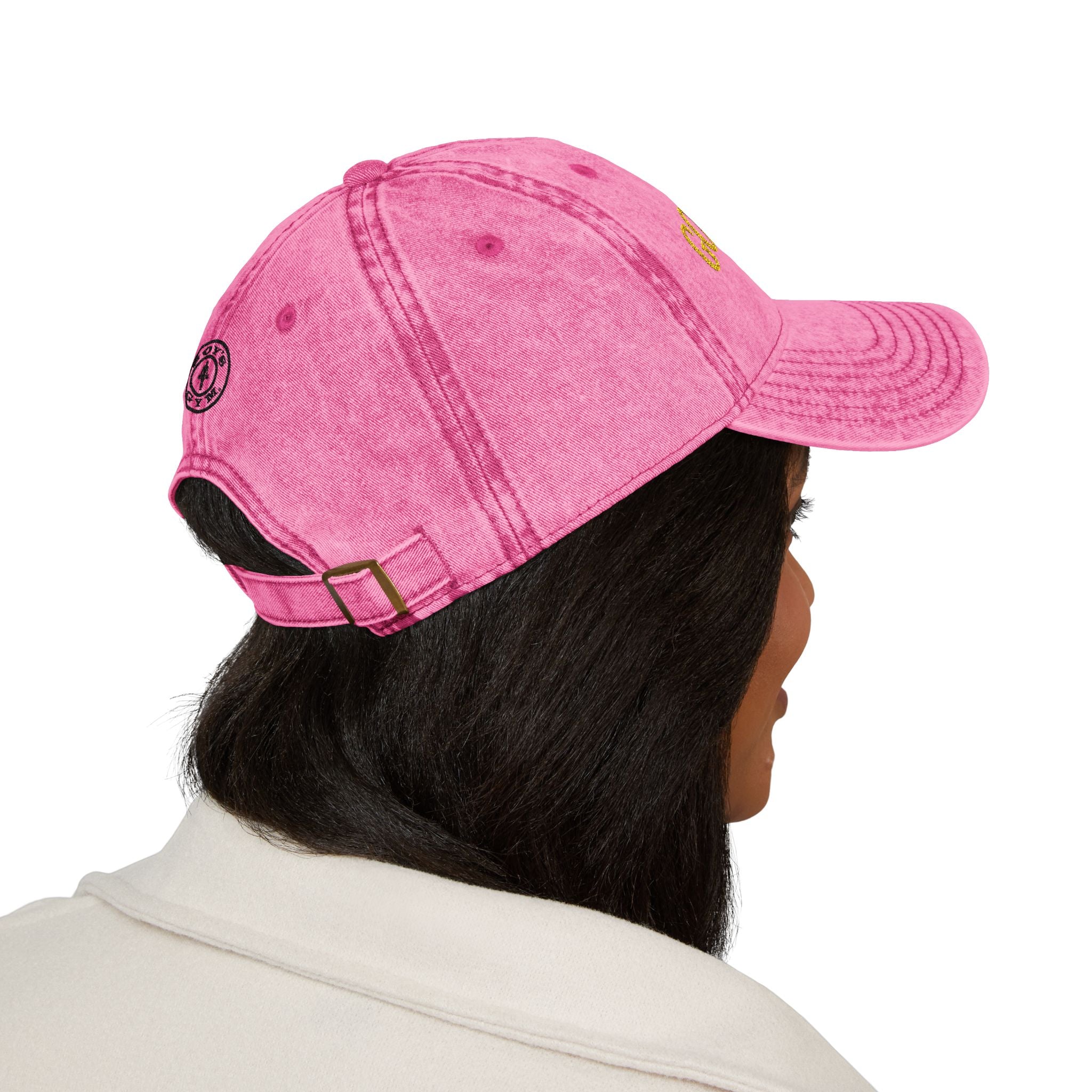 Goy's Gym Vintage Embroidered Cap — Retro Washed Hat