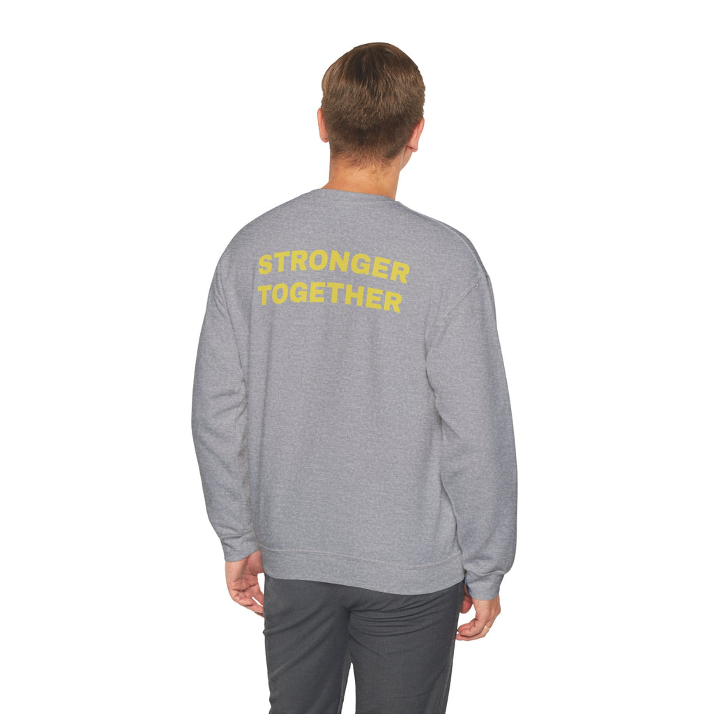 Gold's Gym Logo Crewneck Sweatshirt – Stronger Together Athletic Pullover