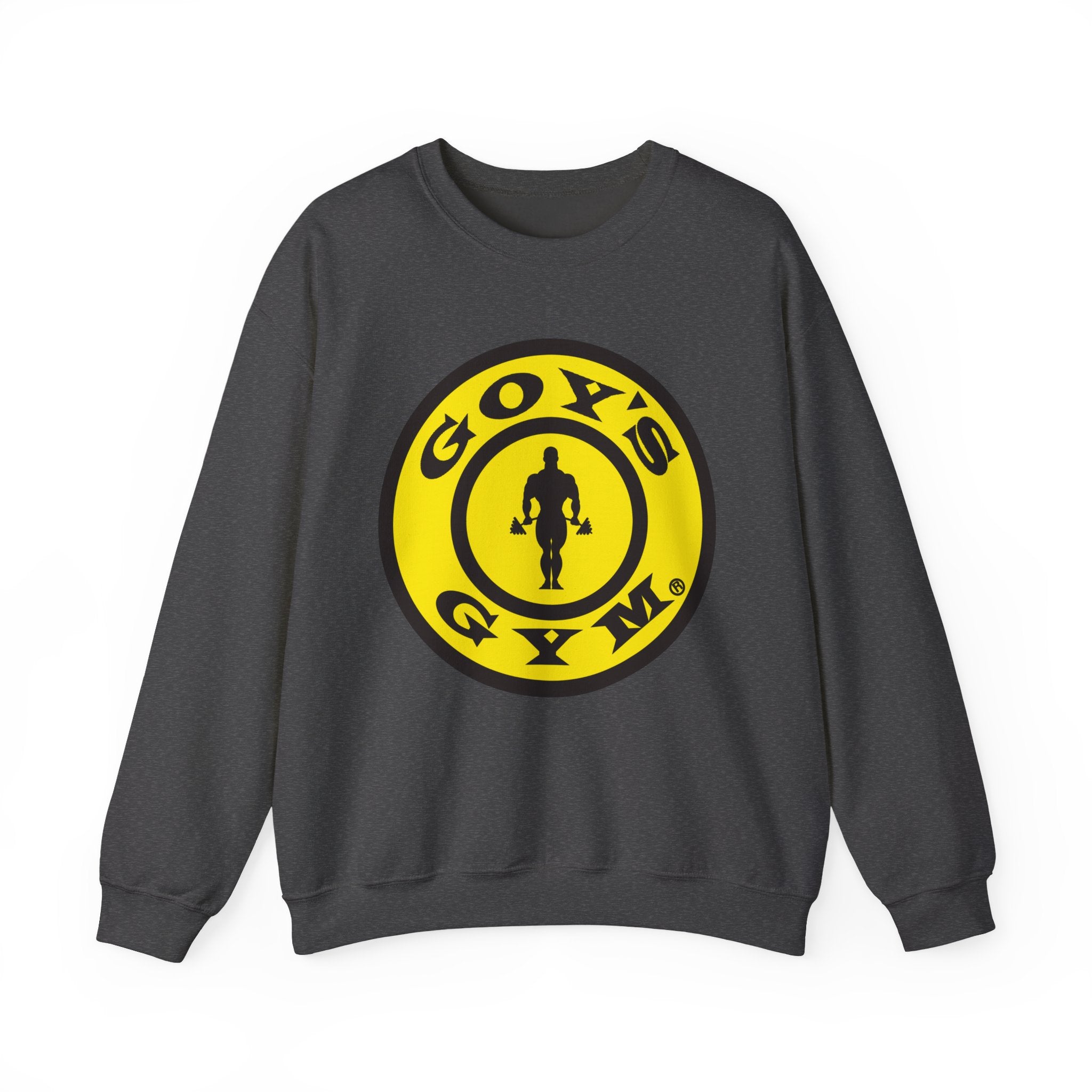 Gold's Gym Logo Crewneck Sweatshirt – Stronger Together Athletic Pullover