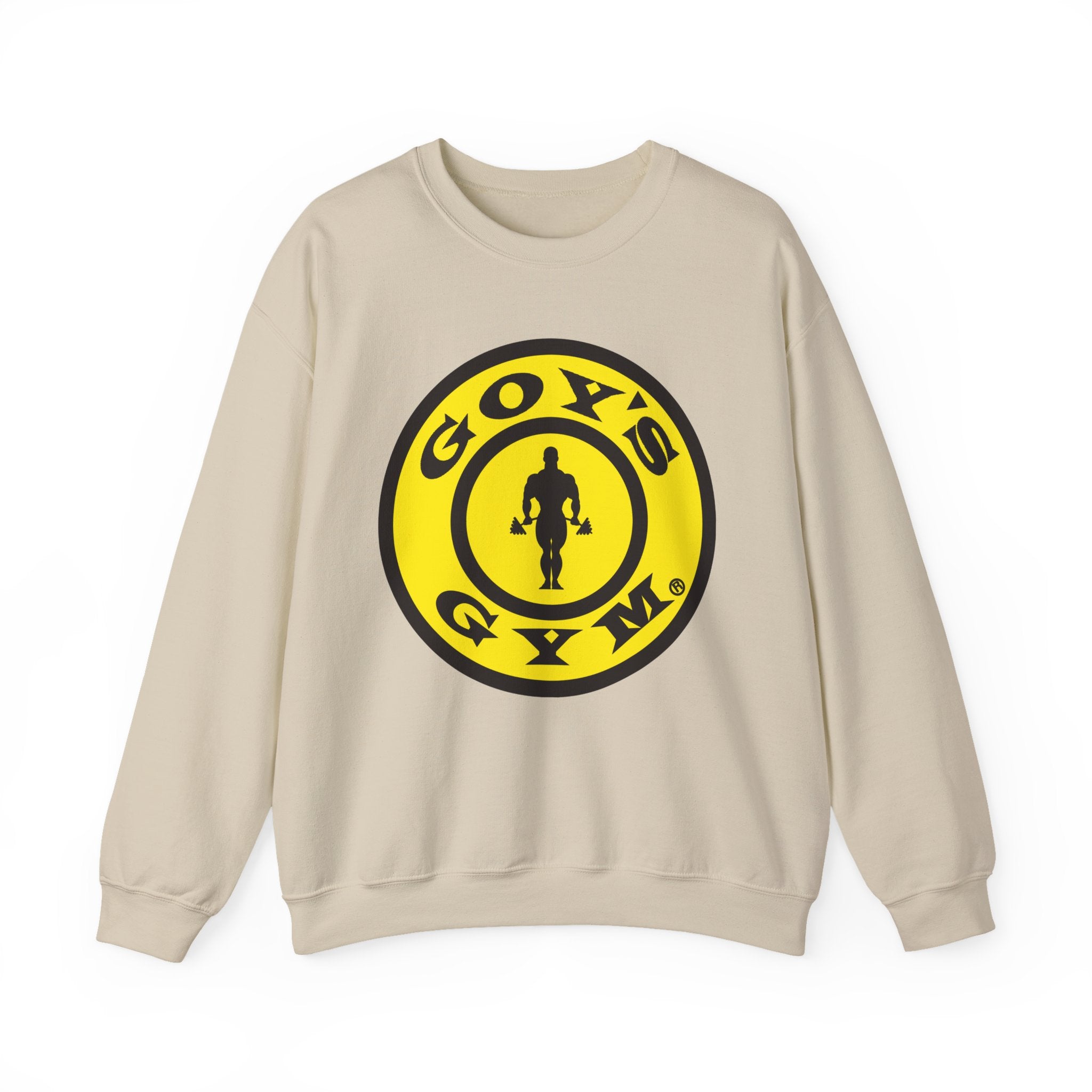 Gold's Gym Logo Crewneck Sweatshirt – Stronger Together Athletic Pullover
