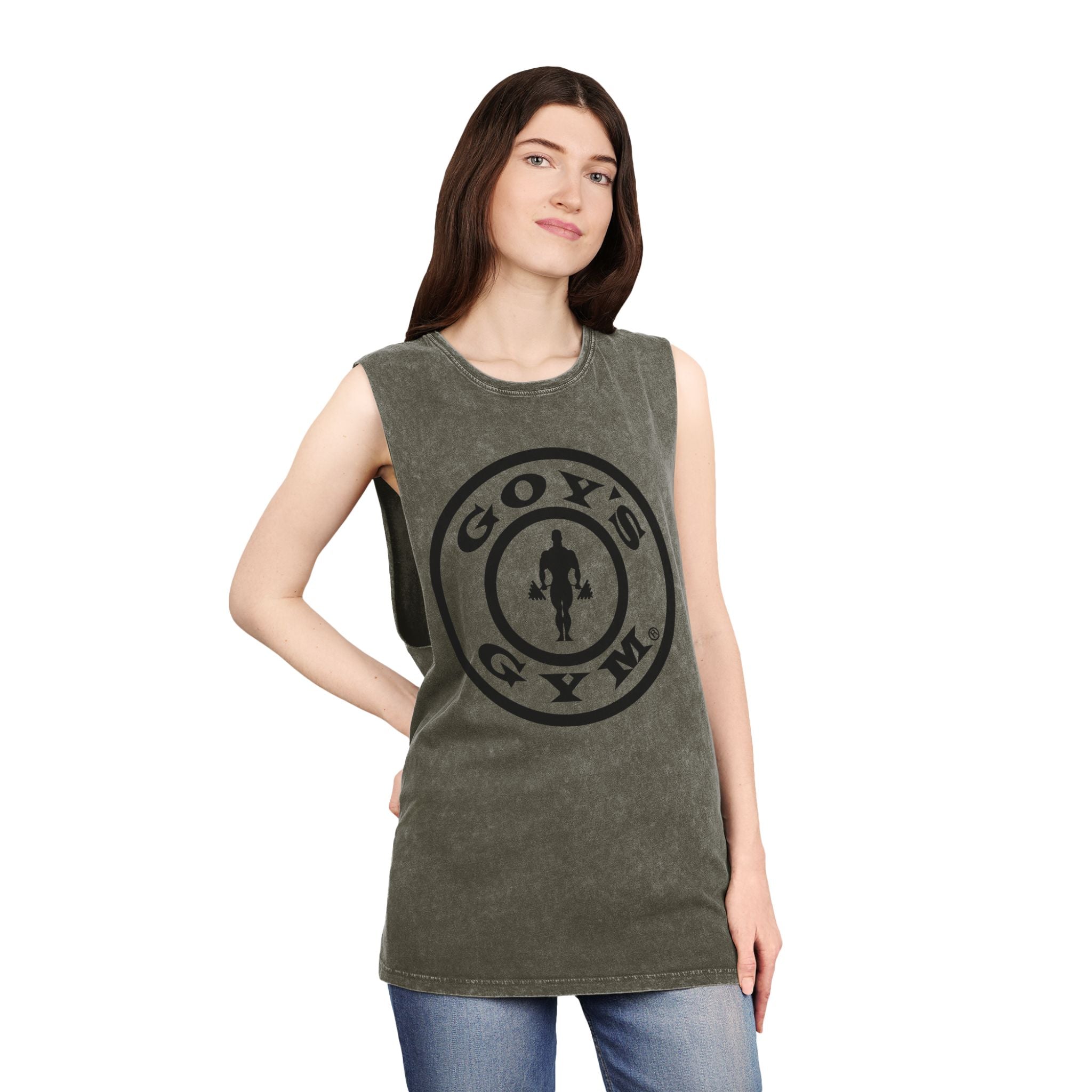 Goy's Gym Stonewash Tank Top — Muscle Tank