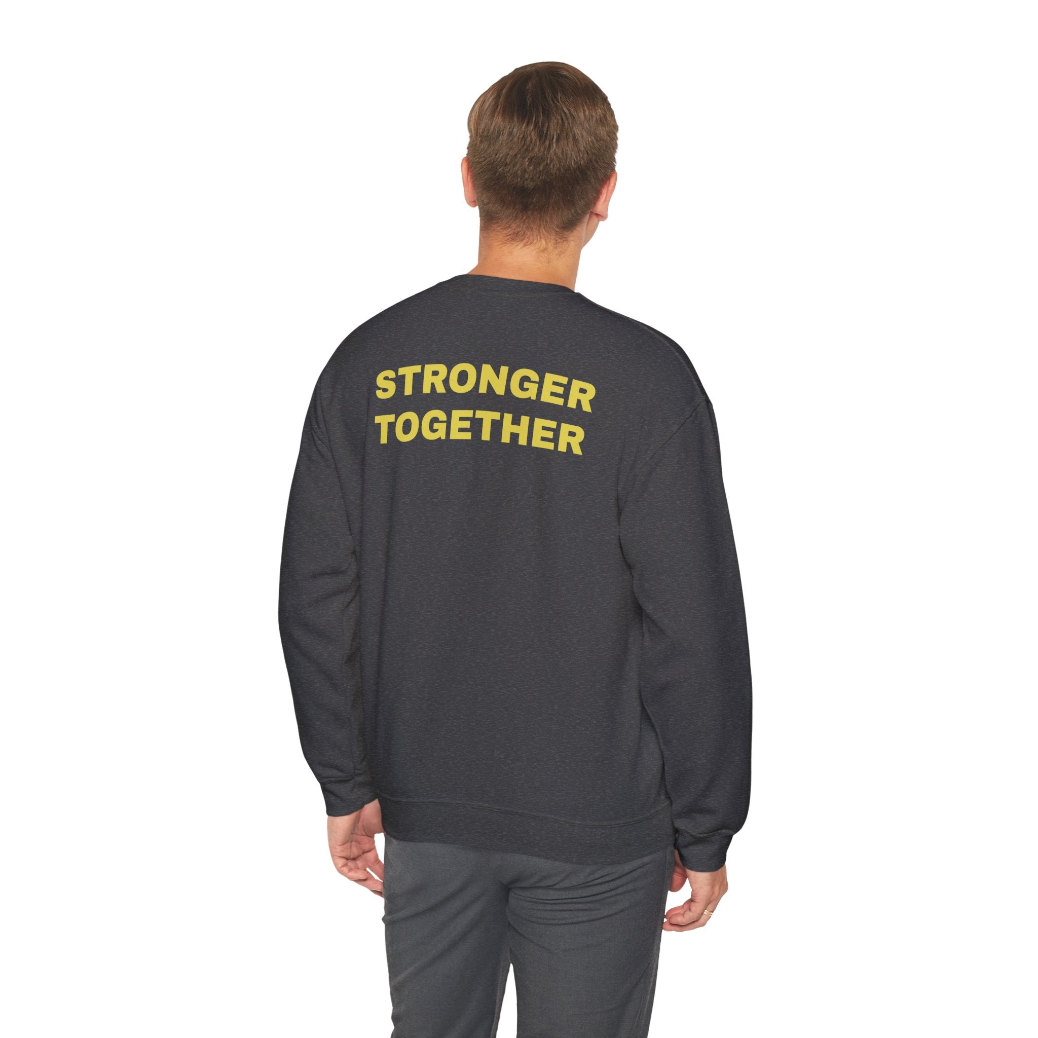 Gold's Gym Logo Crewneck Sweatshirt – Stronger Together Athletic Pullover
