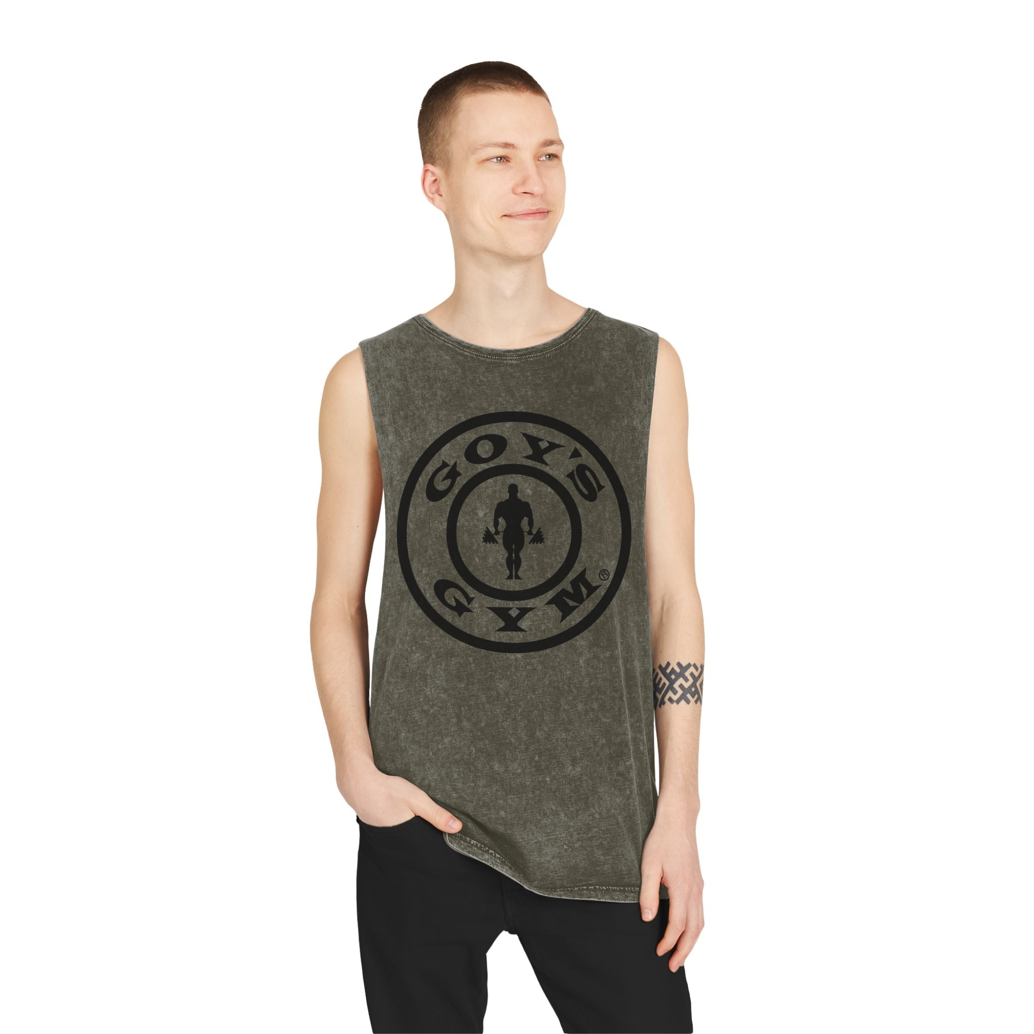 Goy's Gym Stonewash Tank Top — Muscle Tank