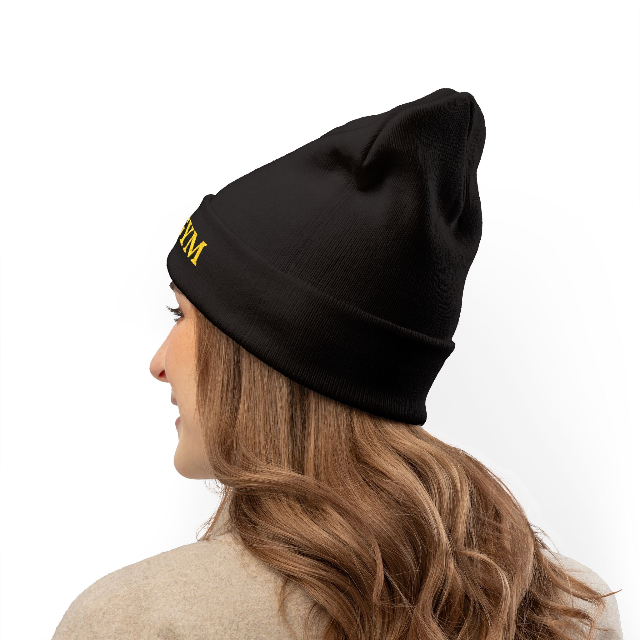 Embroidered GOY'S GYM Knit Beanie